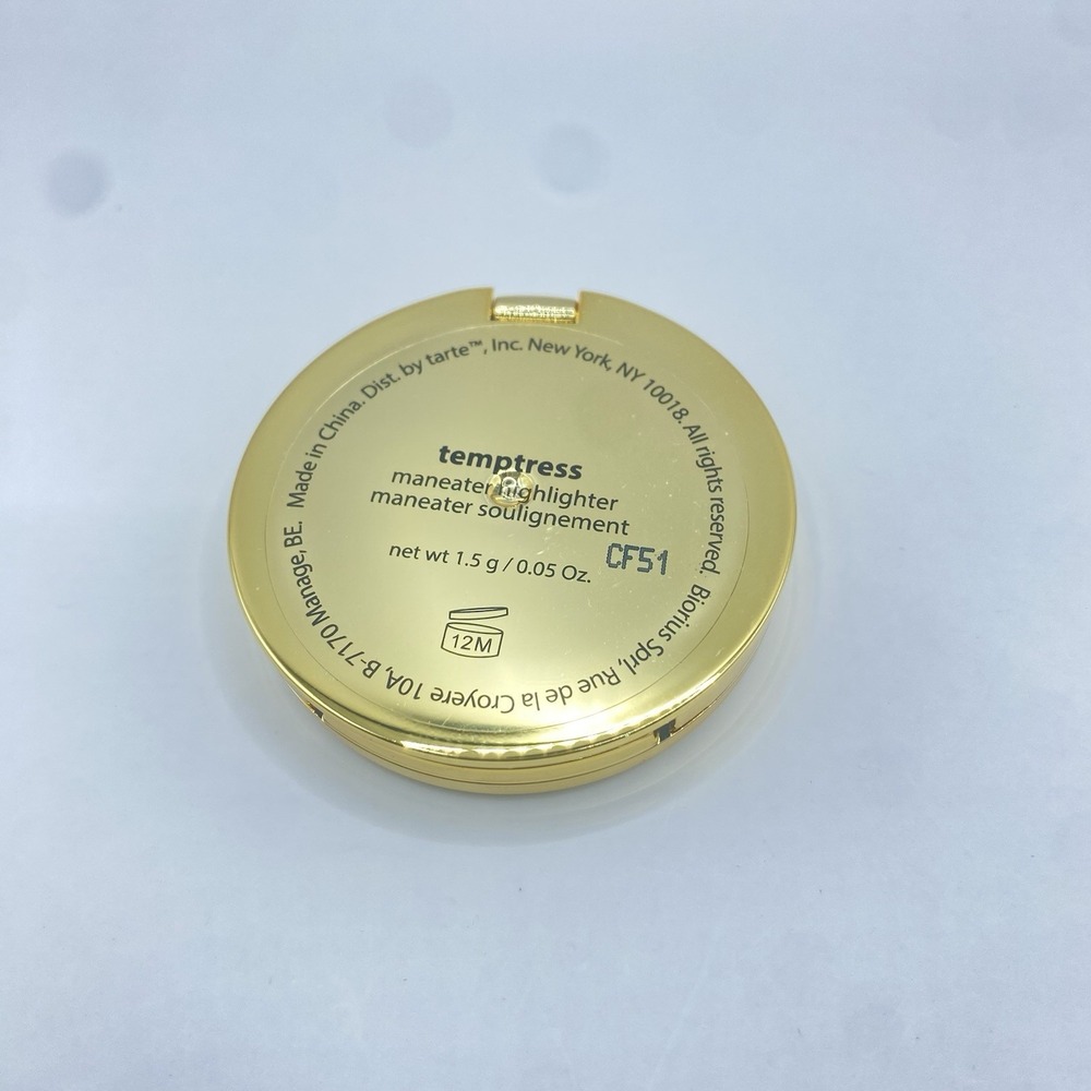 Tarte Maneater Highlighter In TEMPTRESS 1.5g / 0.05oz Travel Size - Brand New - Picture 3 of 7